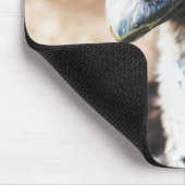 Doordringende ogen van de outback muismat (Hoek)