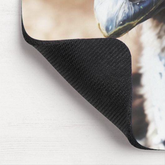 Doordringende ogen van de outback muismat (Hoek)