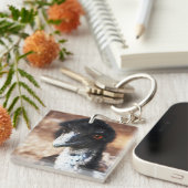 Doordringende ogen van de outback sleutelhanger (Voorkant Rechts)