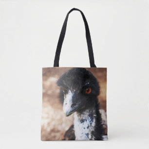 Doordringende ogen van de outback tote bag