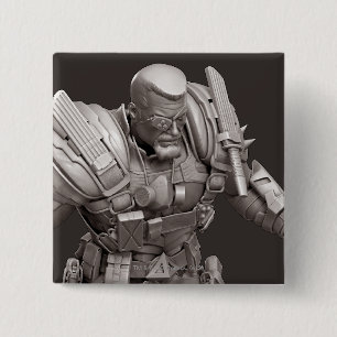 Doordringingsuitwisselaar Vierkante Button 5,1 Cm