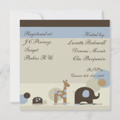 Doordrukjes voor baby's kaart (Achterkant)