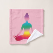 Doordrukset Bad Handdoek (Wasdoekje)