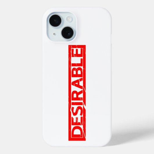 Doordrukstempel Case-Mate iPhone Case (Achterkant)