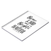 Doordrukwerk, helder en mooi dagboek notitieboek (Linkerzijde)