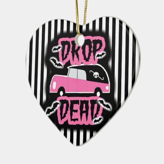 Doordruppelkop Keramisch Ornament (Links)