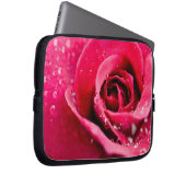 Doordruppels op Roos Electronics Bag Laptop Sleeve (Voorkant Rechts)