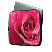 Doordruppels op Roos Electronics Bag Laptop Sleeve (Voorkant Links)