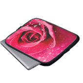 Doordruppels op Roos Electronics Bag Laptop Sleeve (Voorkant onderkant)