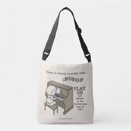Doorgaan Crossbody Tas (Voorkant)