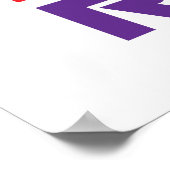 Doorgaan in gebruik poster (Hoek)