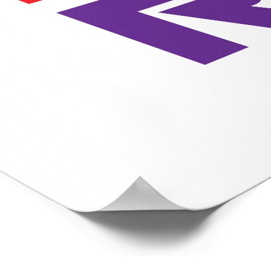 Doorgaan in gebruik poster (Hoek)