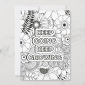 Doorgaan met citeren | Kleur je eigen groet (Voorkant)