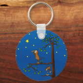 Doorgaan met het bereiken van een aap-Sleutelhange Sleutelhanger (Voorkant)