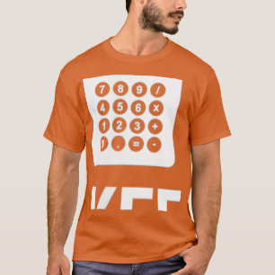 Doorgaan met het horen van facturen van accountant t-shirt