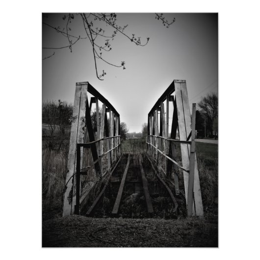 "Doorgaan met je reis" Foto Afdruk (Voorkant)