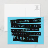 Doorgaan met prijsopgave briefkaart (Voorkant / Achterkant)