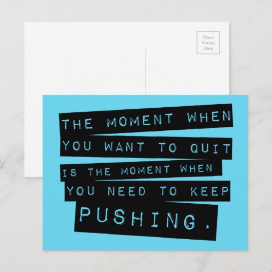 Doorgaan met prijsopgave briefkaart (Voorkant / Achterkant)