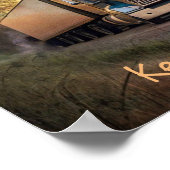 Doorgaan met transportwerk poster (Hoek)