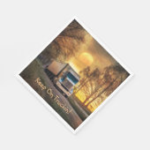 Doorgaan met transportwerk servet (Hoek)