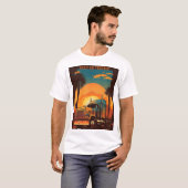 Doorgaan met transportwerk t-shirt (Voorkant volledig)