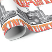 Doorgaan met Truckin Cadeaupapier (Rol Hoek)