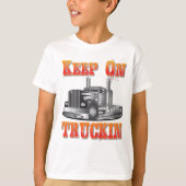 Doorgaan met Truckin T-shirt (Voorkant)