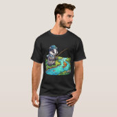 Doorgaan met vissen t-shirt (Voorkant volledig)