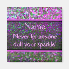 Doorgaan op mousserend magneet