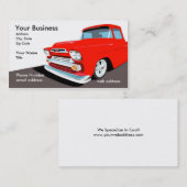 Doorgaan op transportdoos 2 visitekaartje (Voorkant / Achterkant)