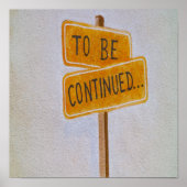 Doorgaan... Poster (Voorkant)