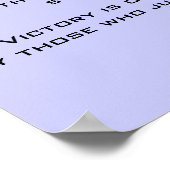 Doorgaan Poster (Hoek)