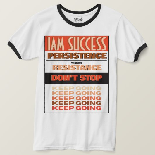 DOORGAAN T-SHIRT (Design voorkant)