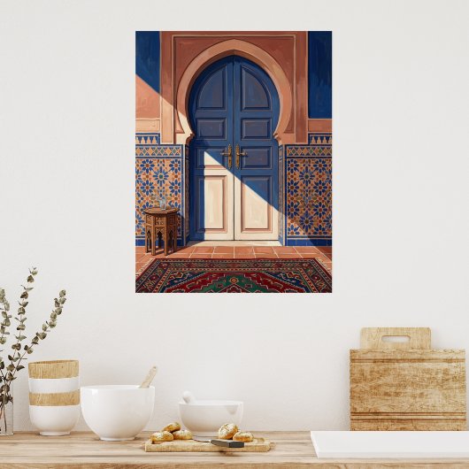 Doorgang naar Eenzaamheid Poster (Keuken)