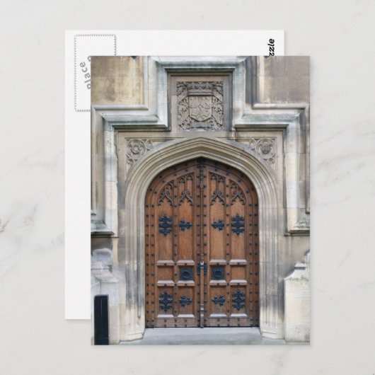 Doorgang naar het Parlement in Westminster Briefkaart (Voorkant / Achterkant)