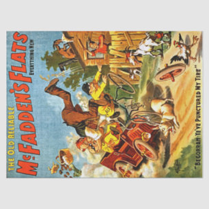 Doorgeprikte band GATC Decoupage Tissuepapier