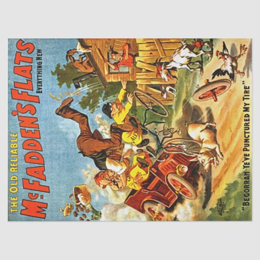 Doorgeprikte band GATC Decoupage Tissuepapier (Voorkant)