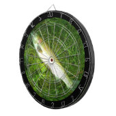 doorgesneden keelforel, stuurdartbord voor vlieg dartbord (Voorkant Rechts)