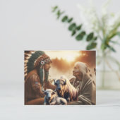 Doorgeven van Legends Briefkaart (Staand voorkant)