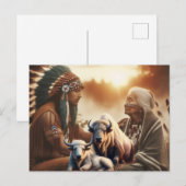 Doorgeven van Legends Briefkaart (Voorkant / Achterkant)