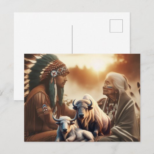 Doorgeven van Legends Briefkaart (Voorkant / Achterkant)