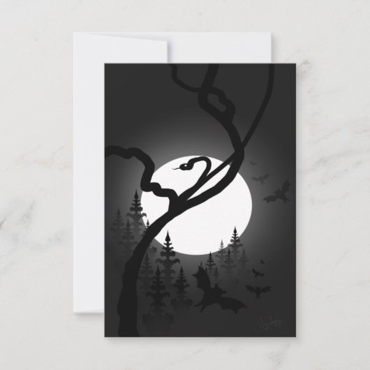 Doorgewinterde nacht (Voorkant)