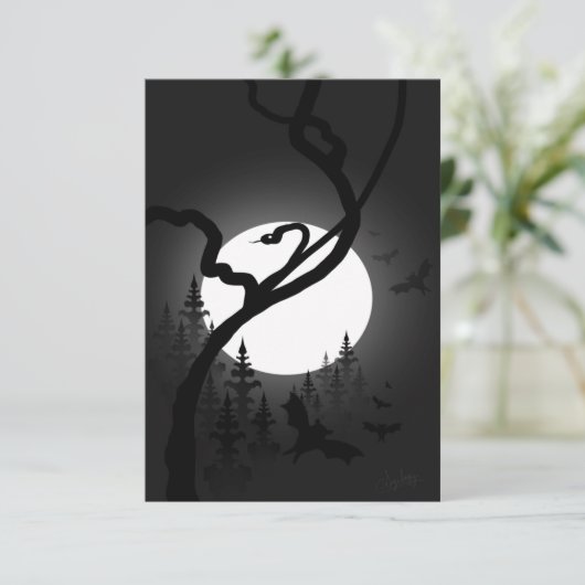 Doorgewinterde nacht (Staand voorkant)