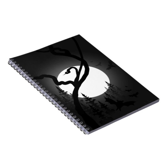 Doorgewinterde nacht notitieboek (Rechterzijde)