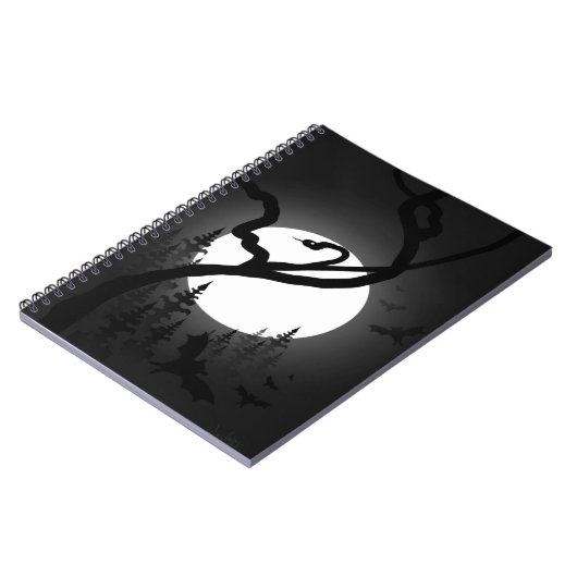 Doorgewinterde nacht notitieboek (Linkerzijde)