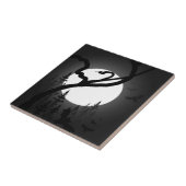 Doorgewinterde nacht tegeltje (Zijkant)