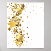 Doorgewinterde sterren poster (Voorkant)