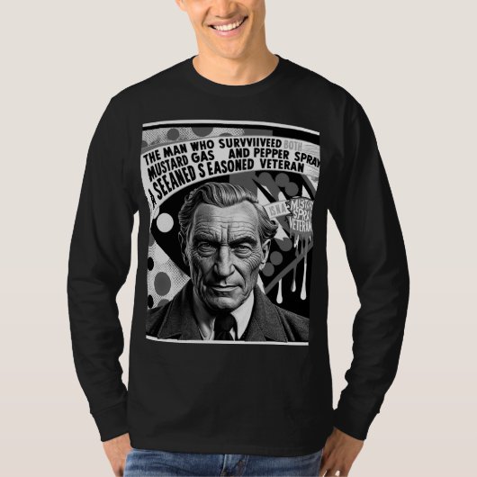 doorgewinterde veteraan t-shirt (Voorkant)