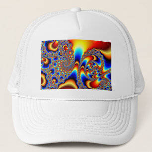Doorglippen - Fractale kunst Trucker Pet