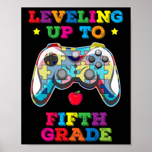 Doorgroeien naar 5e klas autisme gamer Ck naar sch Poster